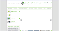 Desktop Screenshot of greenprecastsystems.com